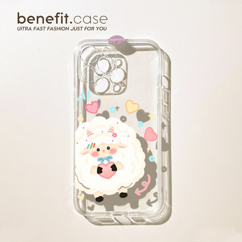benefit卡通可爱创意手机壳