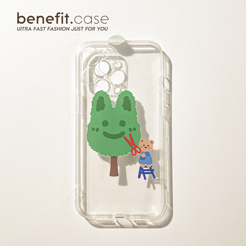 Apple/苹果情侣创意可爱手机壳