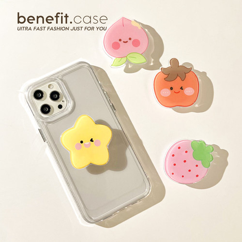 benefit硅胶卡通可爱手机支架