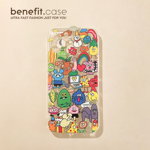 benefit苹果手机壳创意
