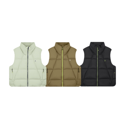 爱棵米户外立领羽绒马甲