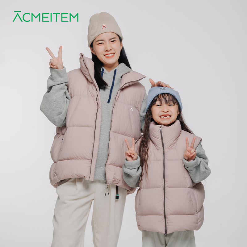 爱棵米户外立领羽绒马甲