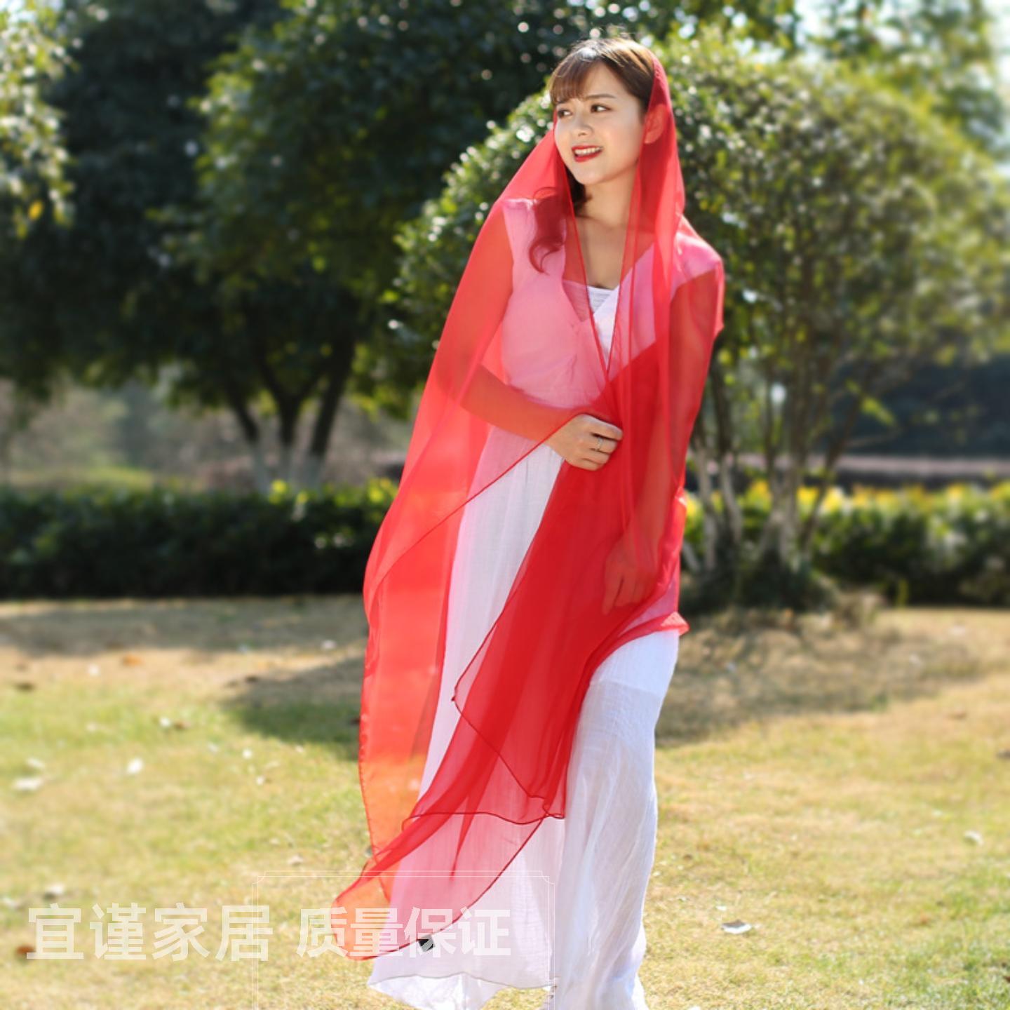 优柔纱大尺寸纯色沙滩巾夏季防晒丝巾围巾披肩女秋冬季新款百搭