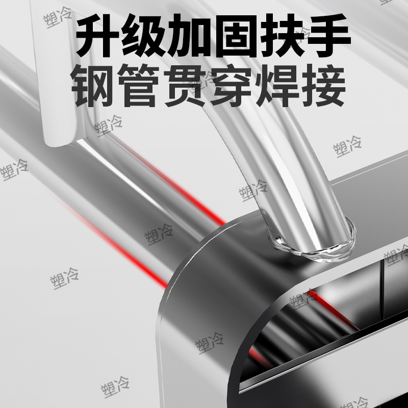 一体加厚钢板平板车搬运车大载重工厂手推车工地高载重多款式板车