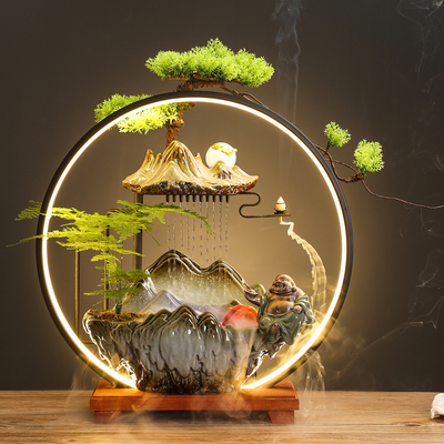 流水摆件家居创意喷泉客厅