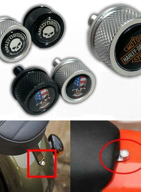 哈雷XL883/1200 X48 戴娜 突破者 软尾改装快拆螺丝后座螺丝螺母