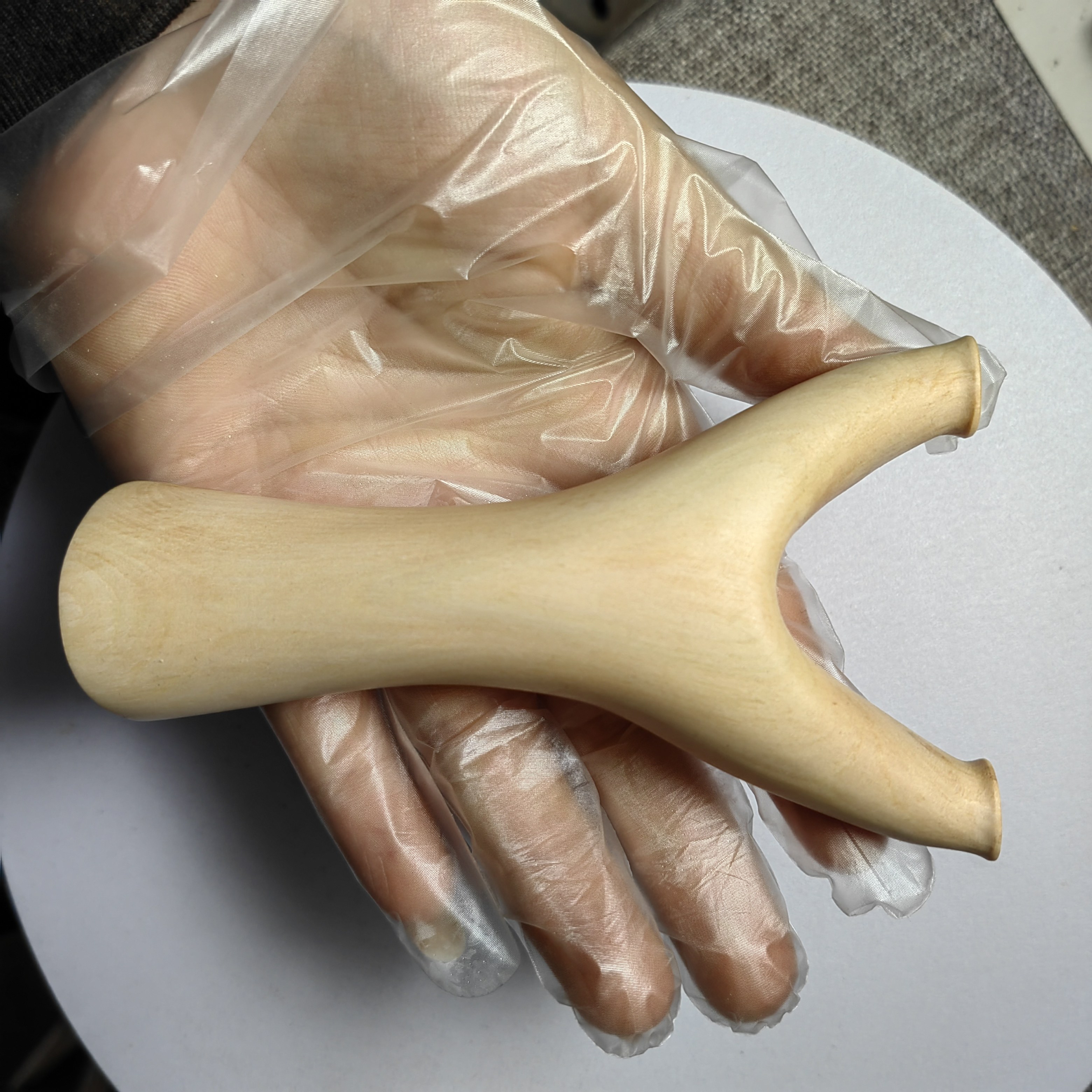 油茶木原叉弹弓纯手工制作长125宽75撑头14mm