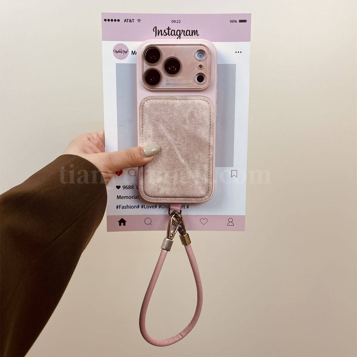 恬妤 复古小众淡粉色牛仔纹适用于iphone17proamx手机壳苹果15自带镜头膜16pro全包14promax挂绳15pro简约16,3C数码配件,手机保护套/壳,淘宝优惠券,粉丝福利购,淘宝优惠卷