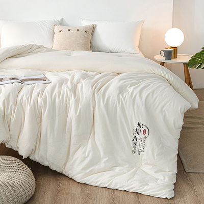 【冬季爆款】A类原棉大豆被春秋被子纯棉全棉四季通用保暖冬被芯