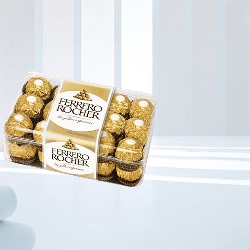 费列罗意大利进口榛果巧克力原装30粒经典礼盒装375g