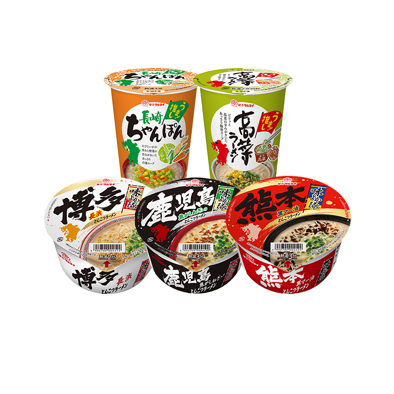 日本直邮marutai玛尔泰长崎杂烩面拉面65g杯面泡面方便面原装正品