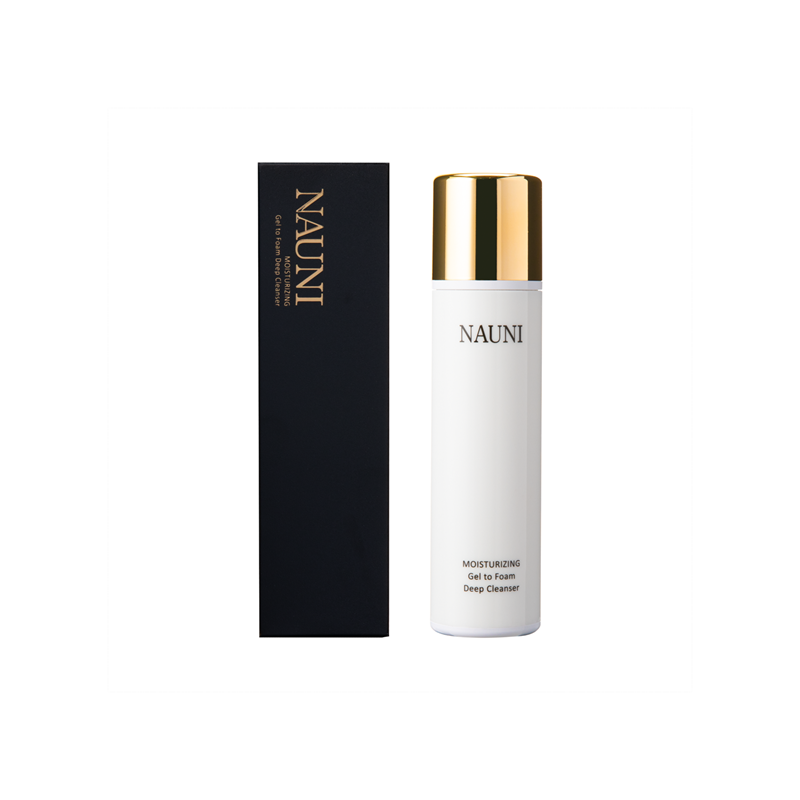 香港进口韩国Nauni水润深层洁面啫喱120ml滋润保湿洁净彩妆洗面奶