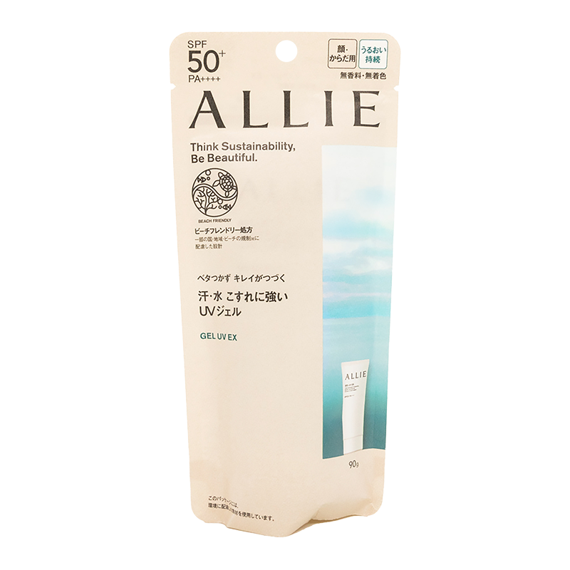 日本佳丽宝ALLIE特效防晒啫喱SPF50+90G嘉宝娜防晒隔离乳香港直邮