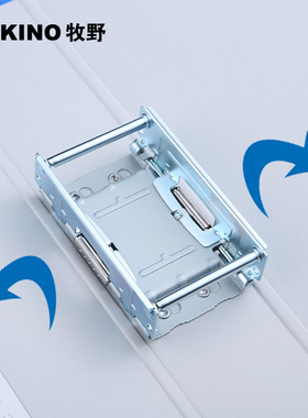 牧野MAKINO双开管式文件夹双孔文件夹超大容量装订收纳档案资料合同两面存取商务办公A4文件通用日本进口