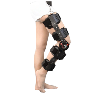 孚步半月板韧带损伤护膝关节固定支具膝盖髌骨折下肢腿部康复训练