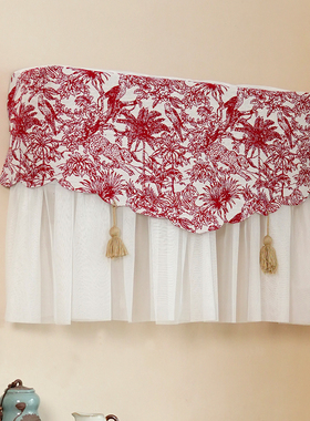 红色氛围感空调防尘罩2026新款挂机通用卧室壁挂式全包防灰空调套