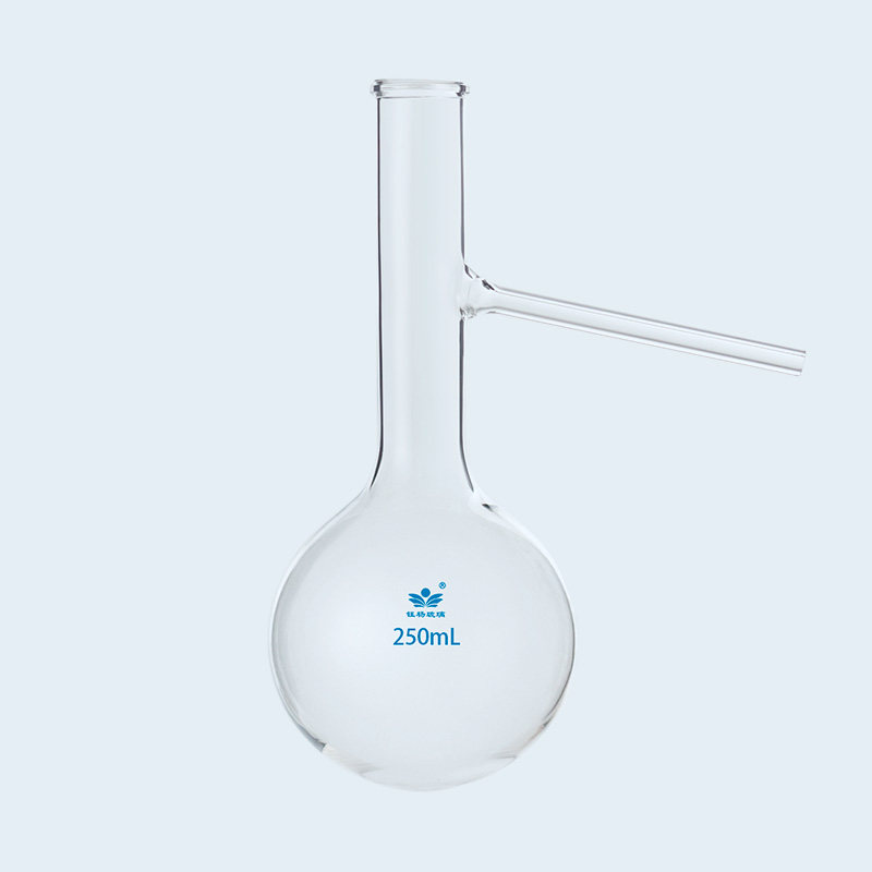 具支蒸馏烧瓶125 250 500 1000ml 长颈 加厚耐高温 玻璃蒸馏器
