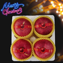 世界一号平安果超大带字苹果新鲜水果富士巨型苹果500 800g单果