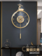 钟经典 2025无障碍豪华中式 钟挂钟客厅挂钟不打孔优雅创意新经典
