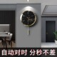挂钟高级大气客厅时钟2025新款 家用装 饰钟表电波现代轻奢挂墙