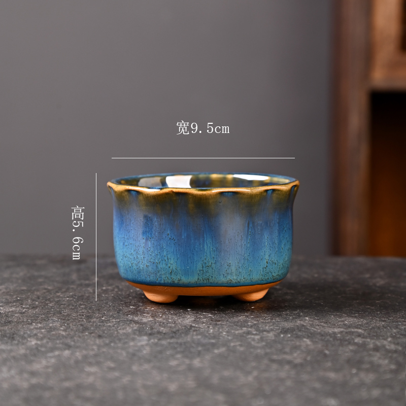 星河多肉花盆陶瓷六月雪绿植盆