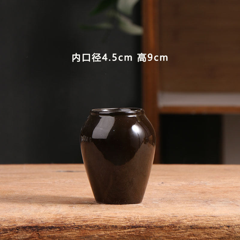 迷你小老桩多肉花盆陶瓷简约家用陶土粗陶小号控根陶盆特价清仓