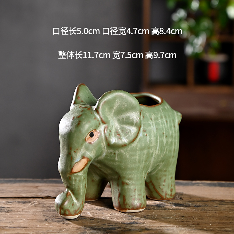 乌龟创意小动物多肉花盆