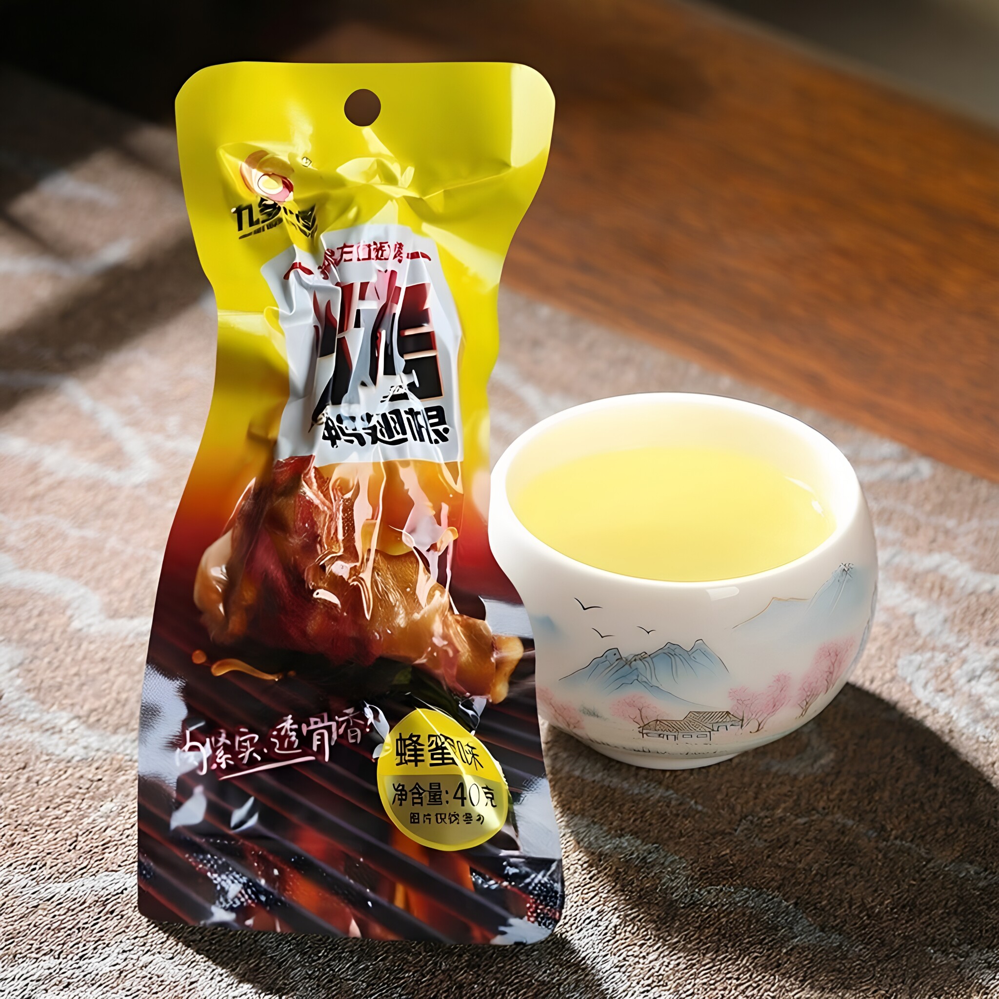 九多肉多蜂蜜味烤鸭翅根