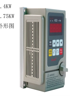 全新变频器AS2-107AS2-IPM单相220V0.75KW1.5KW2.2爱得利AS2-104
