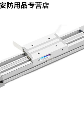 机械式高速导轨无杆气缸带磁槽MY1M25-300/400/500/600/700/1000M