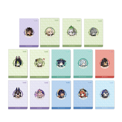 原神Q版表情包系列便签本