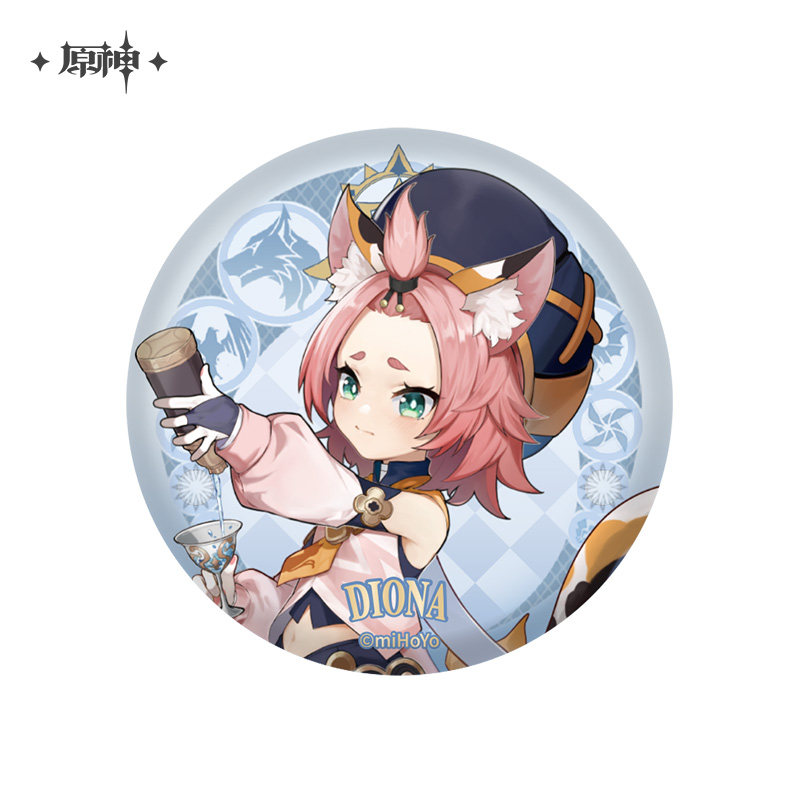 thumbnail for [Genshin Impact Official] Mondstadt City Theme Series Character Badges New Craft Upgrade Genshin