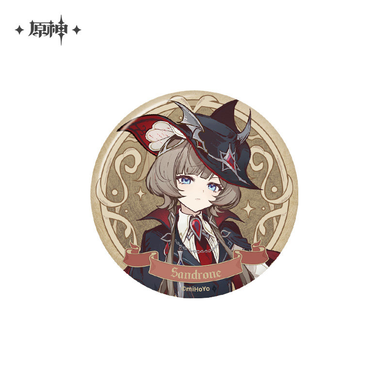 thumbnail for [Genshin Impact Official] 'Tabletop Theater Troupe' series merchandise badges, standes, and collectible ticket card set