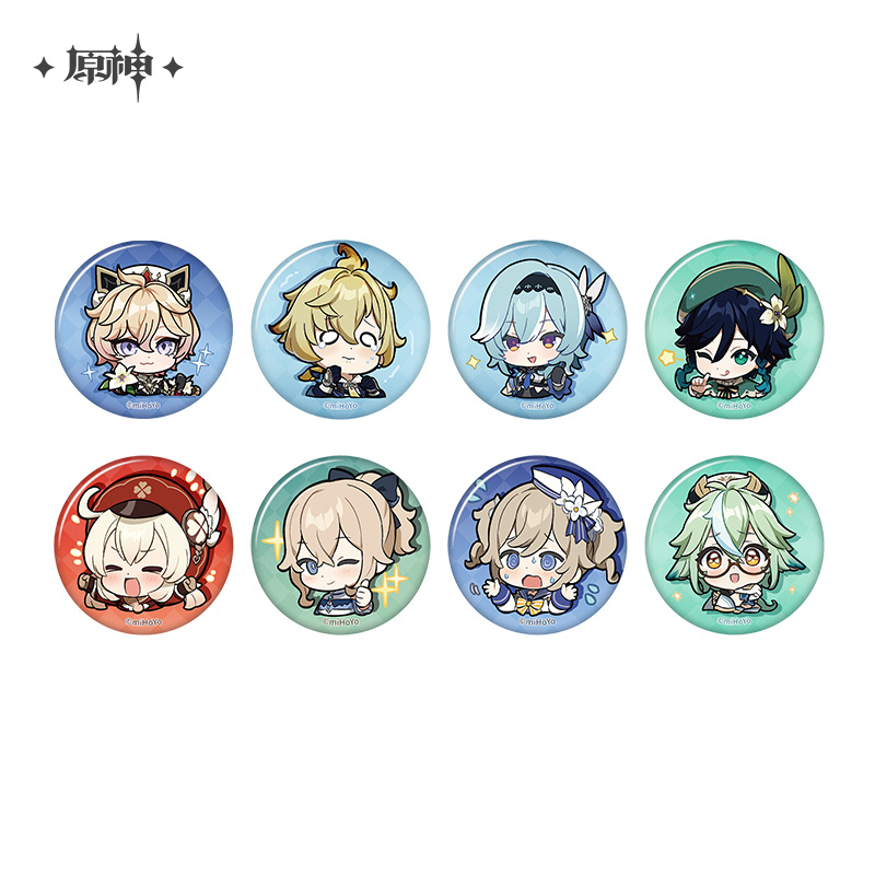 原神Q版表情包系列徽章蒙德城