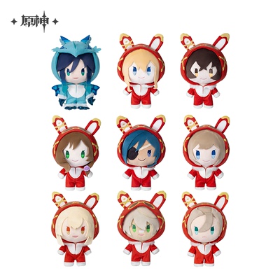 原神官方提瓦特乐园系列玩偶