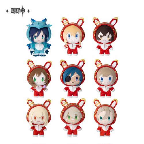 原神官方提瓦特乐园系列玩偶