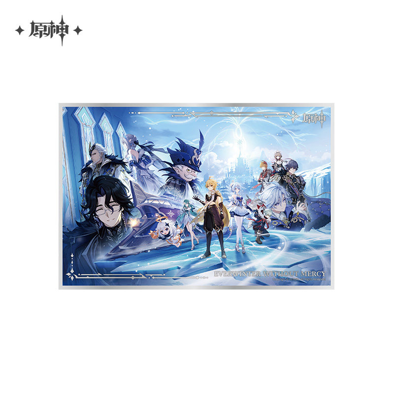 thumbnail for [Genshin Impact Official] Godless Beloved Snow Country Series Merchandise - Anastasia, Odetta, Pantarone