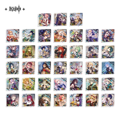 【原神官方】命定之日系列角色厚亚克力杯垫  2025  Genshin