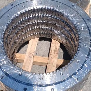 机械臂内齿旋转支承回转轴承吊车回转支撑转向转盘轴承内齿圈齿轮