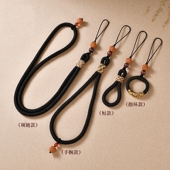 手机挂绳挂手腕绳手机链挂件挂饰品手机链绳带 挂脖款 手工编织手机挂件绳短款 挂饰挂绳链菩提挂坠小清新长款