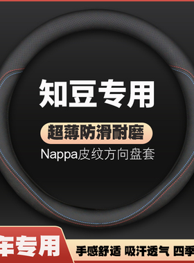 适用吉利众泰知豆D2/D2S/D1/301B/D3E20专用方向盘套新能源车把套