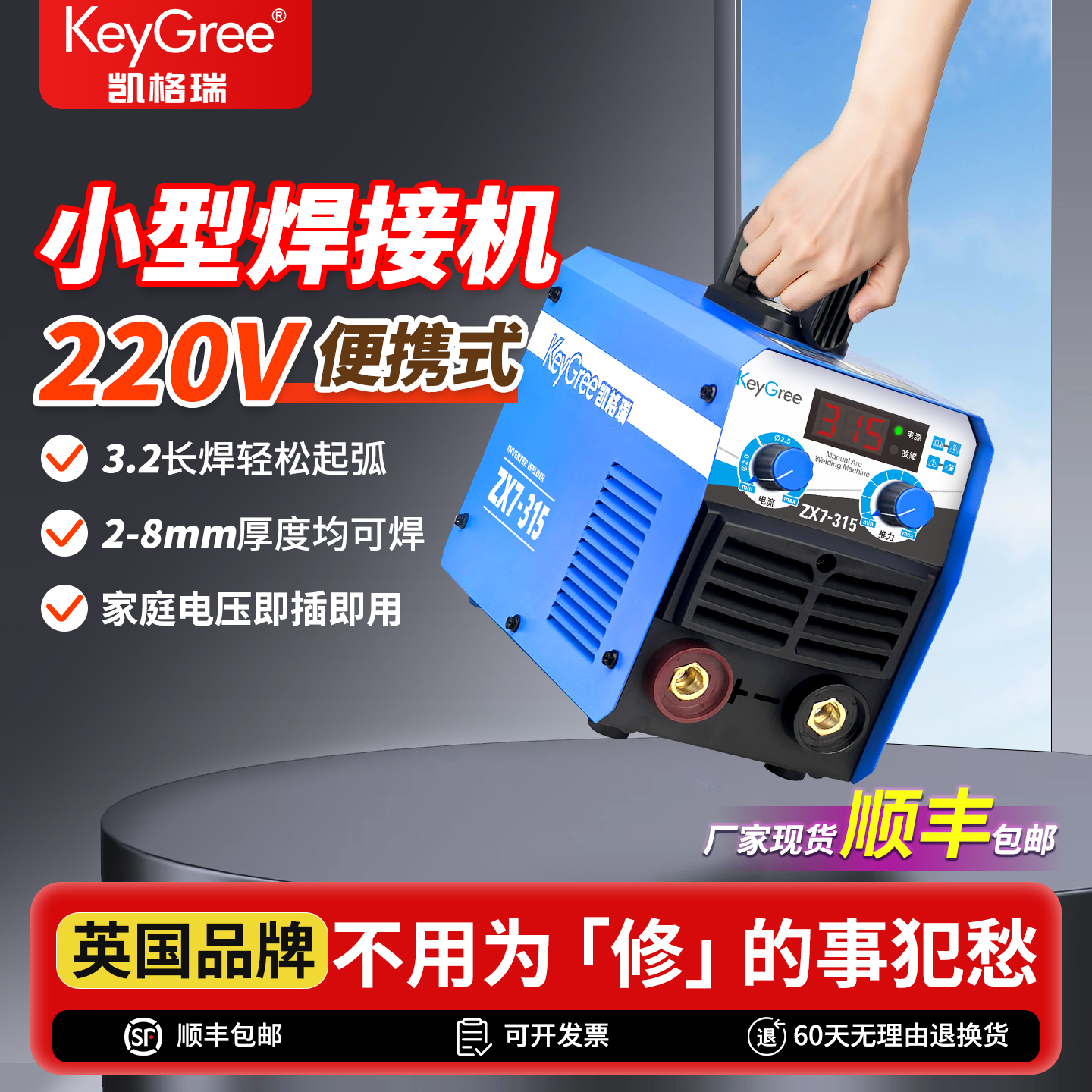 欧洲品牌电焊机双电压智能大功率