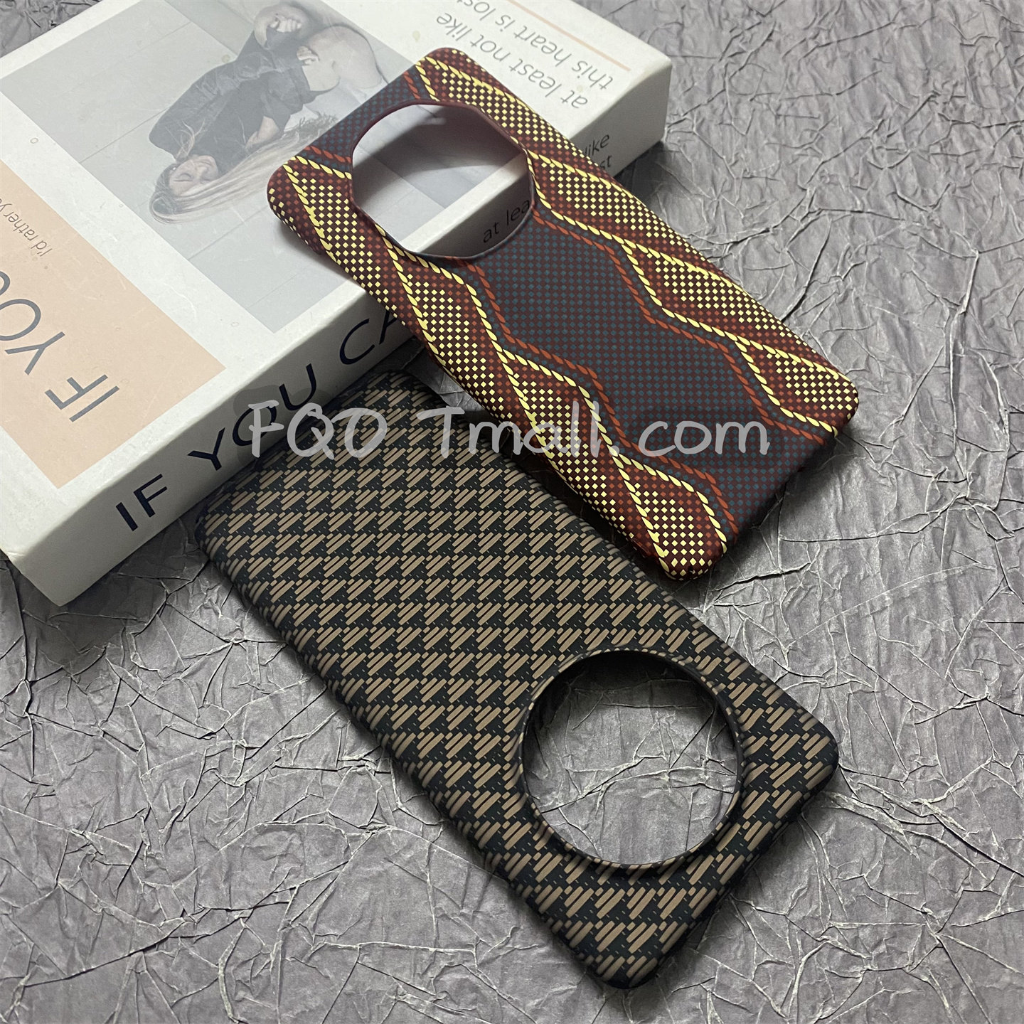 Fqo 适用华为Mate50手机壳碳纤维纹理mate50pro凯夫拉同款图案mate50RS保时捷浮雕三角纹全包硬壳保护套编织,3C数码配件,手机保护套/壳,淘宝优惠券,粉丝福利购,淘宝优惠卷