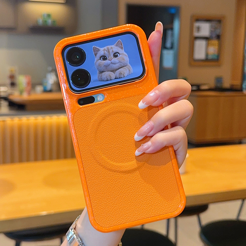 适用小米17Pro手机壳钢琴烤漆荔枝纹秒变17皮套17ProMax奢华简约个性时尚超薄全包防摔保护套