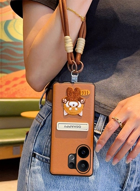 适用vivos30手机壳高级棕s30promini刺绣猫vivo s20白色支架s20pro保护套s19个性时尚s18奢华简约防摔手机套