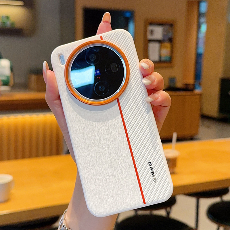 适用vivoX300手机壳三拼高级新款皮套vivo X300Pro保护套奢华简约个性时尚超薄镜头全包防摔手机套