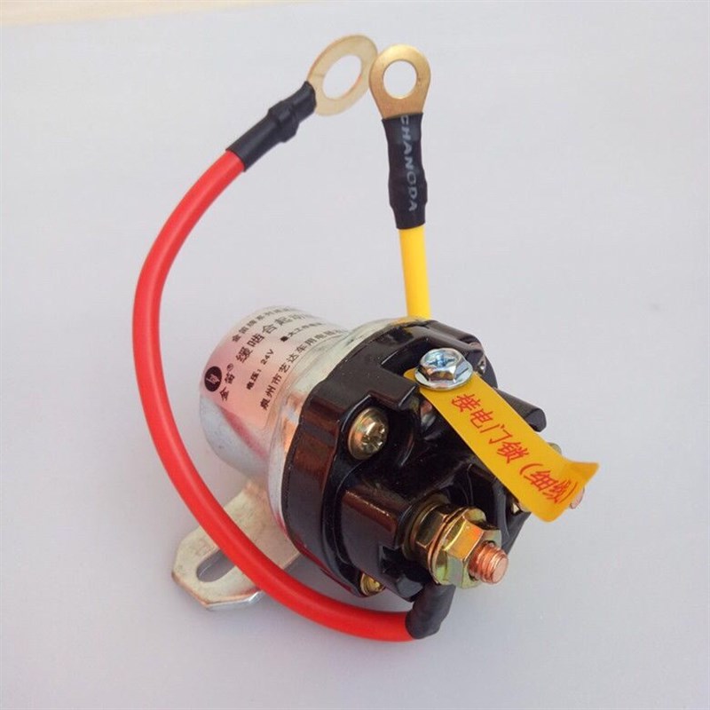 金12V/24V减速马达起动继电器/150A大功率汽车马达启动继电器