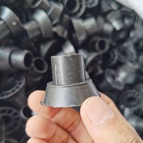 工地穿墙套管胶杯口杯铝模套管堵头一次性25套管内插胶杯穿墙胶管