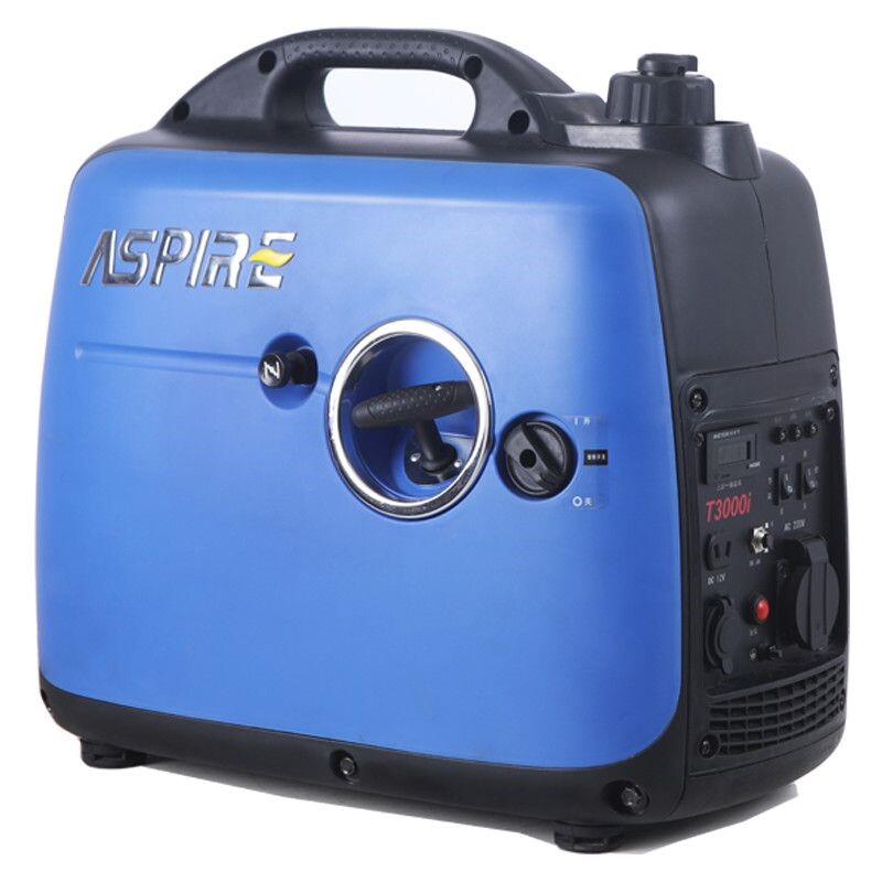 汽油变频发电机家用静音房车2/3kW小型220v三轮48/60/72v程器