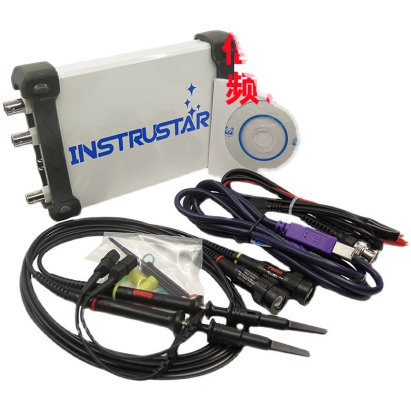 ISDS210B 210AUSB虚拟示x波器 带宽40M+DDS信号发生器+频谱分析仪